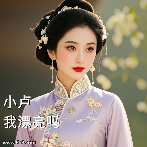 我漂亮吗小卢搞笑图片