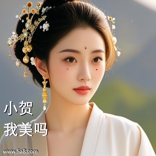 我美吗小贺搞笑图片