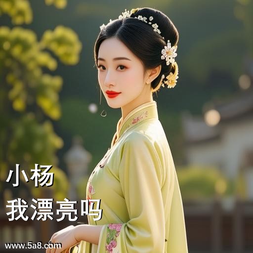我漂亮吗小杨搞笑图片
