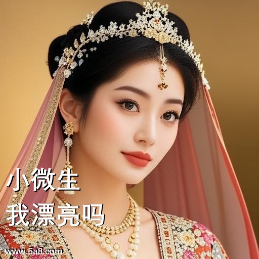 我漂亮吗小微生搞笑图片