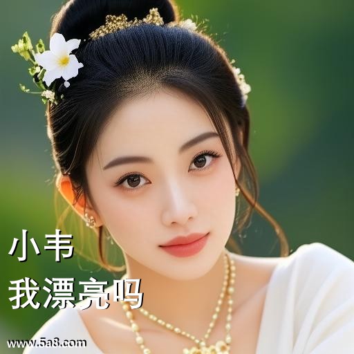 我漂亮吗小韦搞笑图片