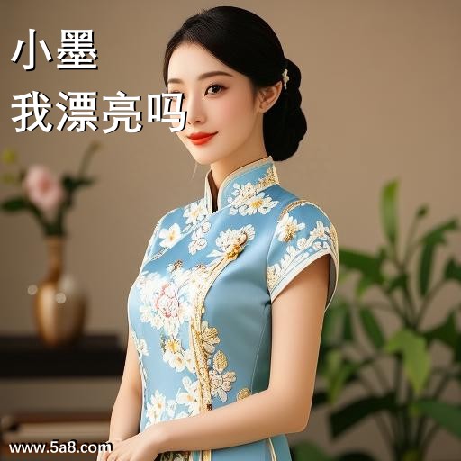 我漂亮吗小墨搞笑图片