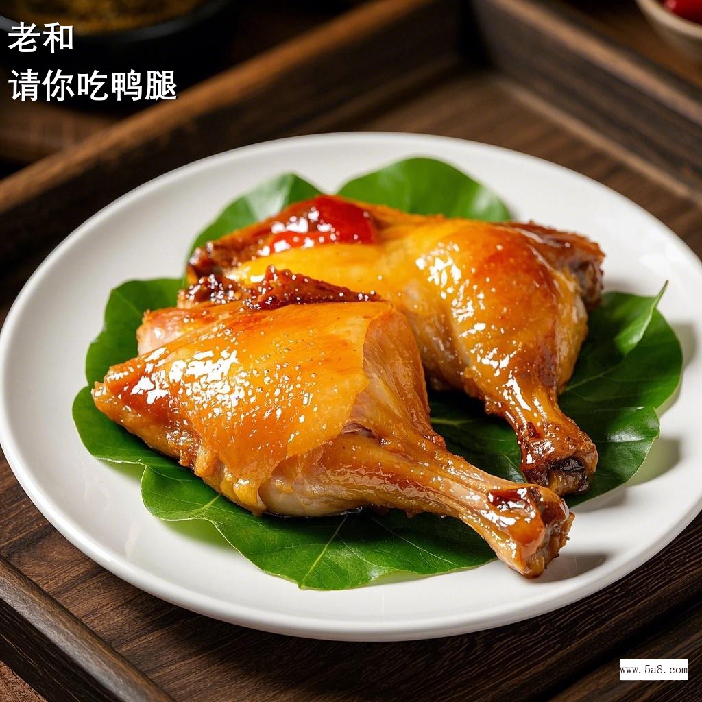 请你吃鸭腿老和搞笑图片