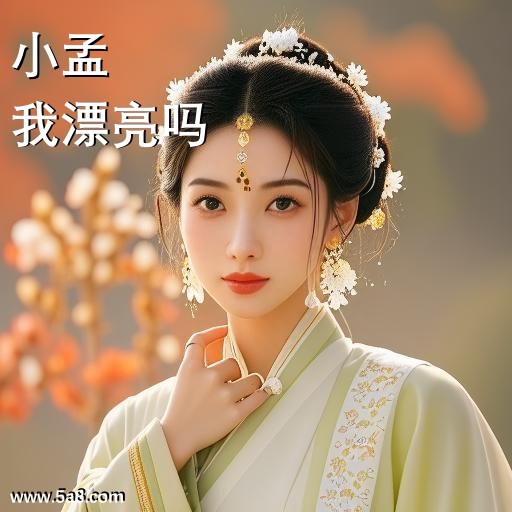 我漂亮吗小孟搞笑图片