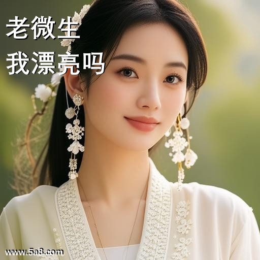 我漂亮吗老微生搞笑图片