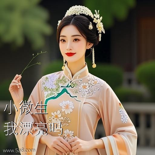 我漂亮吗小微生搞笑图片