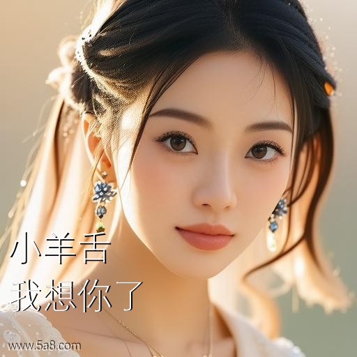 我想你了小羊舌搞笑图片