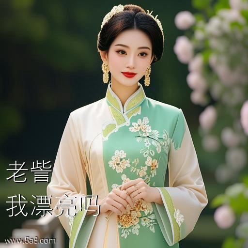 我漂亮吗老訾搞笑图片