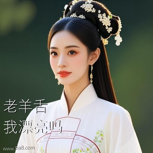 我漂亮吗老羊舌搞笑图片