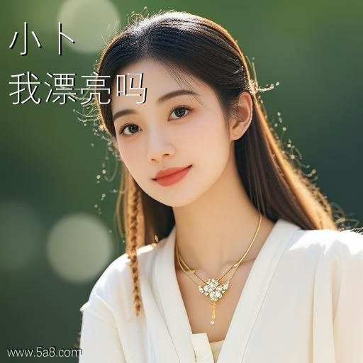 我漂亮吗小卜搞笑图片