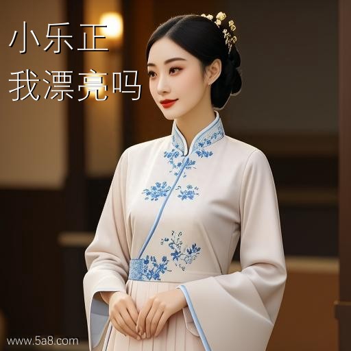 我漂亮吗小乐正搞笑图片