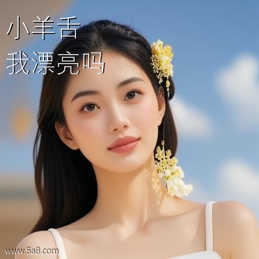 我漂亮吗小羊舌搞笑图片