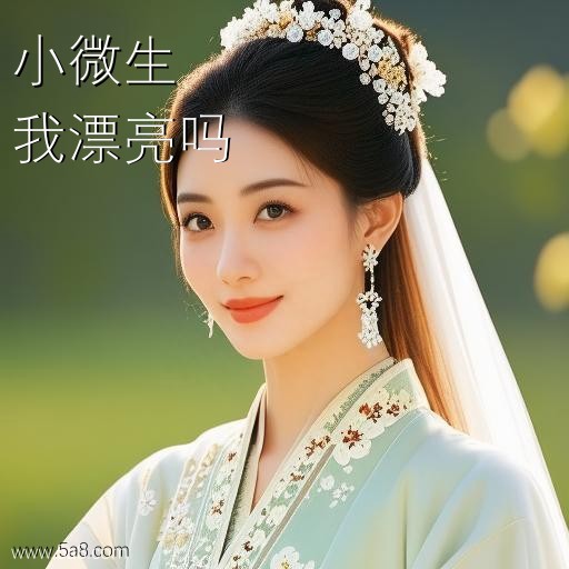 我漂亮吗小微生搞笑图片