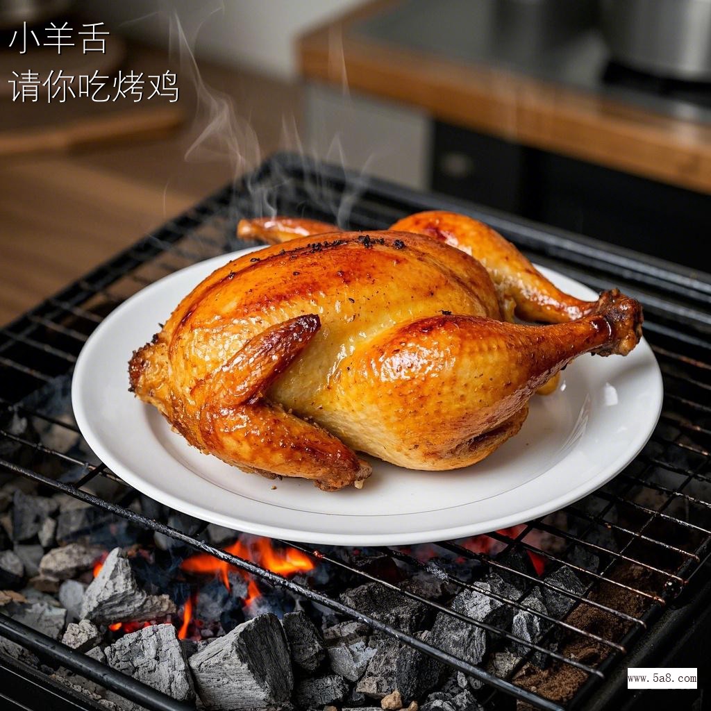 请你吃烤鸡小羊舌搞笑图片