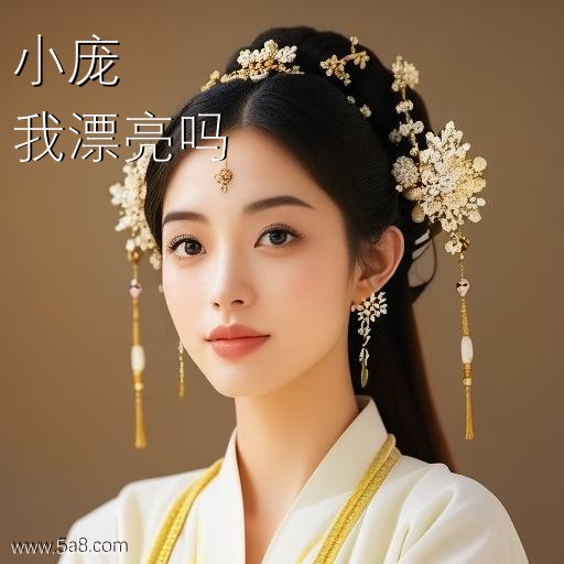 我漂亮吗小庞搞笑图片