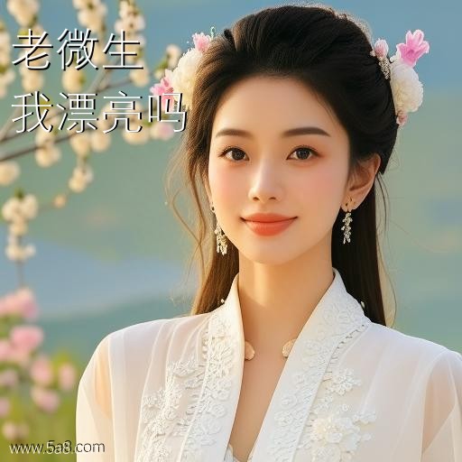 我漂亮吗老微生搞笑图片