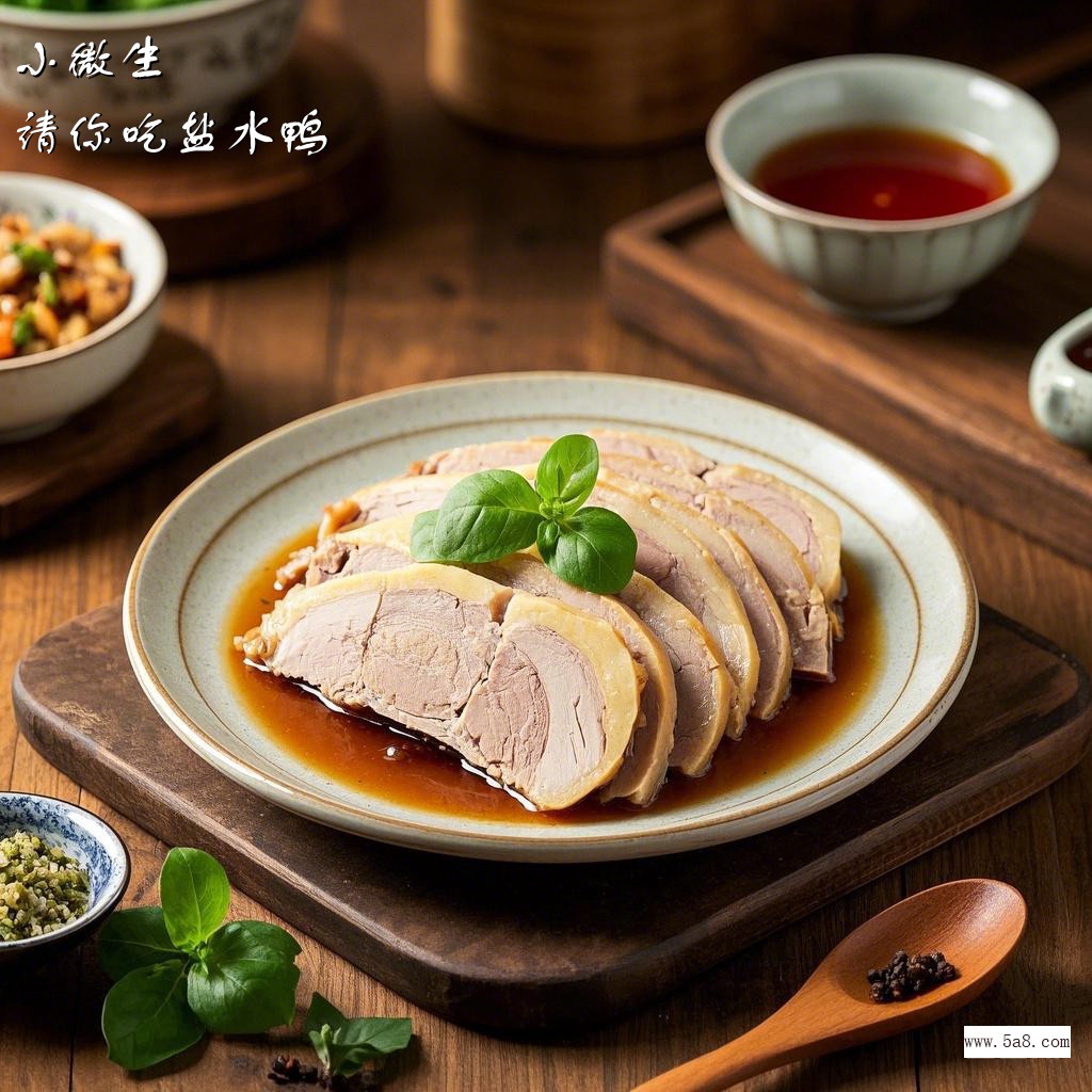 请你吃盐水鸭小微生搞笑图片