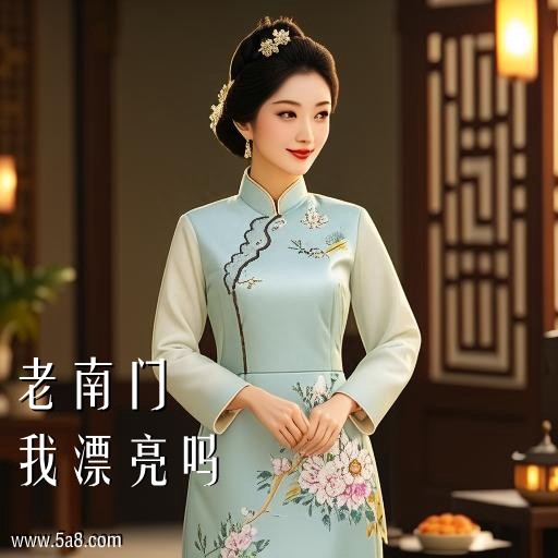 我漂亮吗老南门搞笑图片