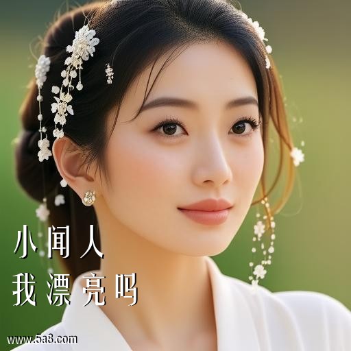 我漂亮吗小闻人搞笑图片