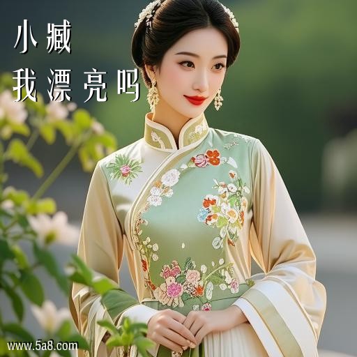 我漂亮吗小臧搞笑图片