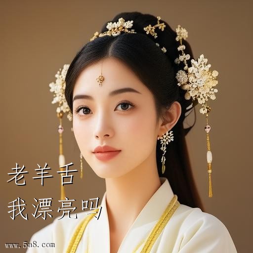 我漂亮吗老羊舌搞笑图片
