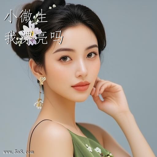 我漂亮吗小微生搞笑图片