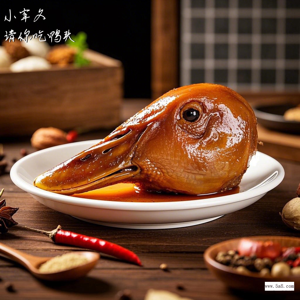 请你吃鸭头小宰父搞笑图片