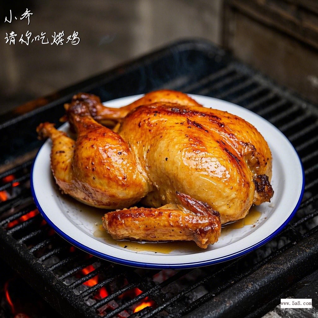 请你吃烤鸡小乔搞笑图片